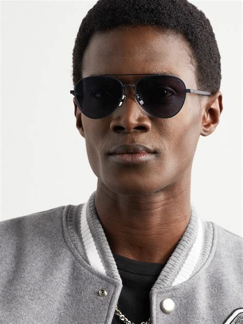 aviator givenchy sunglasses|GV Speed sunglasses in metal .